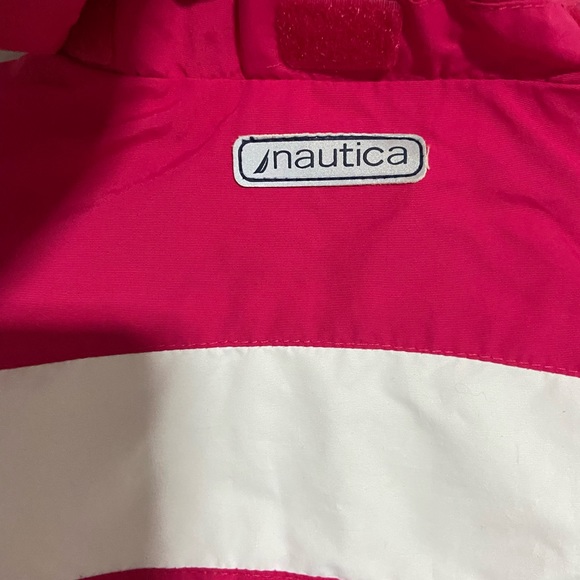 Nautica Girls hot pink light weight jacket. Size 4T - Picture 4 of 13